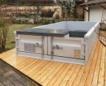 6,2 m x 2,5 m großer Containerpool mit Wärmepumpe, Premium-Paket-Neu – Bild 4