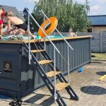 Containerschwimmbecken 6,2m x 2,5m gebrauchsfertig, Komfortpaket-Neu