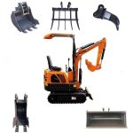 Minibagger XN10S Diesel 10,7 PS – Kettenbagger inkl. Zubehör