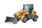 Diesel Yanmar 4-Zylinder Radlader 4.3 T – K1600T Hoftrac mit Kabine 61 PS – Hubkraft 1600 kg | Teleskoparm, Allradantrieb und Vollhydraulische Servolenkung
