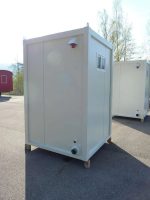 Mini Sanitärcontainer Toilette – kompakte WC-Kabine mit Waschbecken – Bild 3