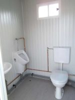 Mini Sanitärcontainer Toilette – kompakte WC-Kabine mit Waschbecken – Bild 6