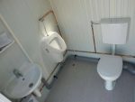 Mini Sanitärcontainer Toilette – kompakte WC-Kabine mit Waschbecken – Bild 5