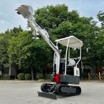 STARK ST12 Mini Bagger Diesel 12 PS – 400mm Schaufel – Bild 3