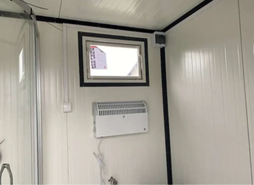 Sanitärcontainer 4 x 2 m mit Dusche und Doppel-WC – komplett ausgestatteter WC-Duschcontainer – Bild 6