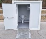 Behinderten Toilette - WC Container mit Rampe - barrierefrei – Bild 2
