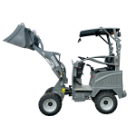Elektro Hoflader 1.1 T – OX500E hydraulisch-elektrischer 150 A.h – 60V Lader – Hubkraft 550 kg | 1500W Allrad 4×4 – Bild 4