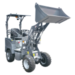 Elektro Hoflader 1.1 T – OX500E hydraulisch-elektrischer 150 A.h – 60V Lader – Hubkraft 550 kg | 1500W Allrad 4×4 – Bild 5