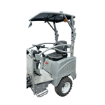 Elektro Hoflader 1.1 T – OX500E hydraulisch-elektrischer 150 A.h – 60V Lader – Hubkraft 550 kg | 1500W Allrad 4×4 – Bild 10