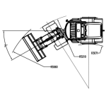 Diesel Yanmar 4-Zylinder Radlader 4.3 T – K1600T Hoftrac mit Kabine 61 PS – Hubkraft 1600 kg | Teleskoparm, Allradantrieb und Vollhydraulische Servolenkung – Bild 14