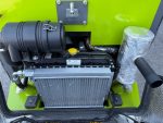AGROX Kubota Diesel Hoflader 1.9 T – OX1060 mit Kabine 25 PS – Hubkraft 600 kg | Knicklenkung, Komfortkabine mit Heizung – Bild 13