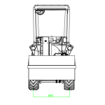 Diesel Hoflader 1.6 T – Allrad Teleskoplader 750 kg Hubkraft | OX625 – Kubota Motor 25 PS – Bild 7