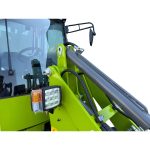 AGROX Kubota Diesel Hoflader 1.9 T – OX1060 mit Kabine 25 PS – Hubkraft 600 kg | Knicklenkung, Komfortkabine mit Heizung – Bild 6