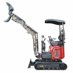 Rhinoceros XN13 Pro Diesel 1.3 t Minibagger – 14 PS, 3 Zylinder mit Kubota D722 Dieselmotor und Lastdruck-Meldesystem – Bild 3