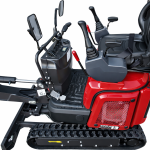 Rhinoceros XN13 Pro Diesel 1.3 t Minibagger – 14 PS, 3 Zylinder mit Kubota D722 Dieselmotor und Lastdruck-Meldesystem – Bild 8