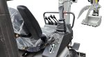 Mini-Bagger Rhinoceros KS12-9 – 14 PS, 3 Zylinder KUBOTA Motor inkl. Schaufelpaket – 380 mm, Schnellwechsler, Hydraulischen Daumen Greifer – Bild 10