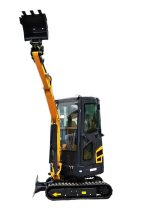 Minibagger STARK 18-C – Diesel 14 PS Kubota Motor – Bild 8