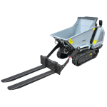 Mini Dumper XN800 Profiline mit Raupenantrieb – 14 PS mit Hochentladung | Kubota – Motor – Bild 10