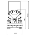 Kompaktlader hydraulisch 12 PS luftgekühlt – Diesel Hoflader inkl. Schaufel | STARK L360S – Bild 8
