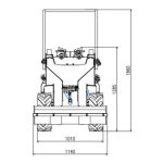 Kompaktlader L480S hydraulisch 19 PS wassergekühlt – Diesel 2 Zylinder Hoflader inkl. Schaufel AGROX – Bild 6