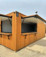 40-Fuß Ladencontainer – Imbissstand / Büro / Kiosk – Bild 2