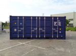 20-Fuß-Offenseiten-Seecontainer