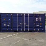 20-Fuß-Offenseiten-Seecontainer