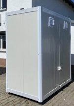 Sanitärcontainer 1,30 x 2,05 m mit Doppeldusche – Bild 2