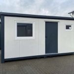 5x2,20 Schreibtischcontainer mit Toilette