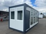 Bürocontainer mit Panoramafenstern (mobil & tragbar) – Bild 2