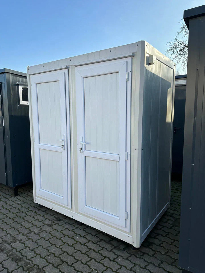 rn-image_picker_lib_temp_f08c04fd-b81f-4df1-bce3-7328d1308591.jpg Sanitärcontainer 1,30 x 2,05 m mit Doppeldusche – Bild 1