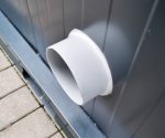 Sanitärcontainer - WC mit Waschbecken und Pissoir Anthrazit – Bild 11