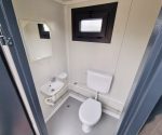 Sanitärcontainer - WC mit Waschbecken und Pissoir Anthrazit – Bild 8
