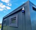 WC Sanitärcontainer mit Doppelkabine - für Mann und Frau - Anthrazit – Bild 5