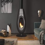 Invicta Gusseisen-Kaminofen – 5 kW – Moderner Design-Kamin – Anthrazit – Hochwertiges Guss-Design – Energieeffizient & Langlebig – Französische Qualitätsarbeit – Bild 2