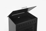 Prensa Vesubio 2 Kaminofen – 14,3 kW – Kraftvoller Werkstatt- & Küchenofen mit Backfach – Energieeffizienzklasse A – Robuste Stahl-Konstruktion – Inkl. Seitenlade-Tür – Bild 5
