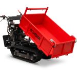 SCHORR Minidumper RR500DHKB2 PRO 500kg Kiste mit Kipphydraulik und Mitfahrplattform 9,2 PS Motor Raupendumper – Bild 8