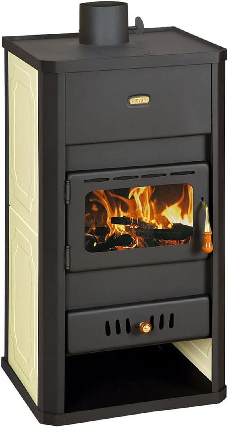 1a8d7d7f3ab38e33e4c47eb85cc65597-1.jpg Prity S3 W13 Wasserführender Kaminofen – 18 kW – Zentralheizungs-Anschluss mit integriertem 16-Liter-Wassertaschen-Boiler – Energieeffizienzklasse A – Robuste Stahl-Konstruktion – Bild 1