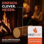 HEIZFUXX Nestro XL Hartholz-Briketts – 960 kg Palette (96 x 10 kg Packungen) – Premium-Brennstoff für Kamin, Ofen & Heizkessel – Hoher Energiegehalt – Bild 7