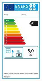 Invicta Gusseisen-Kaminofen – 5 kW – Moderner Design-Kamin – Anthrazit – Hochwertiges Guss-Design – Energieeffizient & Langlebig – Französische Qualitätsarbeit – Bild 4