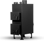 WLO 15 kW Warmluft-Werkstattofen – Leistungsstarker Industrie-Kamin mit Axiallüfter – 1460 m³/h Luftleistung – Robuste Kesselstahl-Konstruktion – Maximale Wärmeverteilung für Werkstatt & Lager – Bild 4