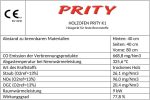 Prity K1 Kaminofen – 9,5 kW – Kompakter, freistehender Holzofen – Mit Gussplatte & Holzfach – Graphitschwarz – Effiziente Heizlösung – Bild 6