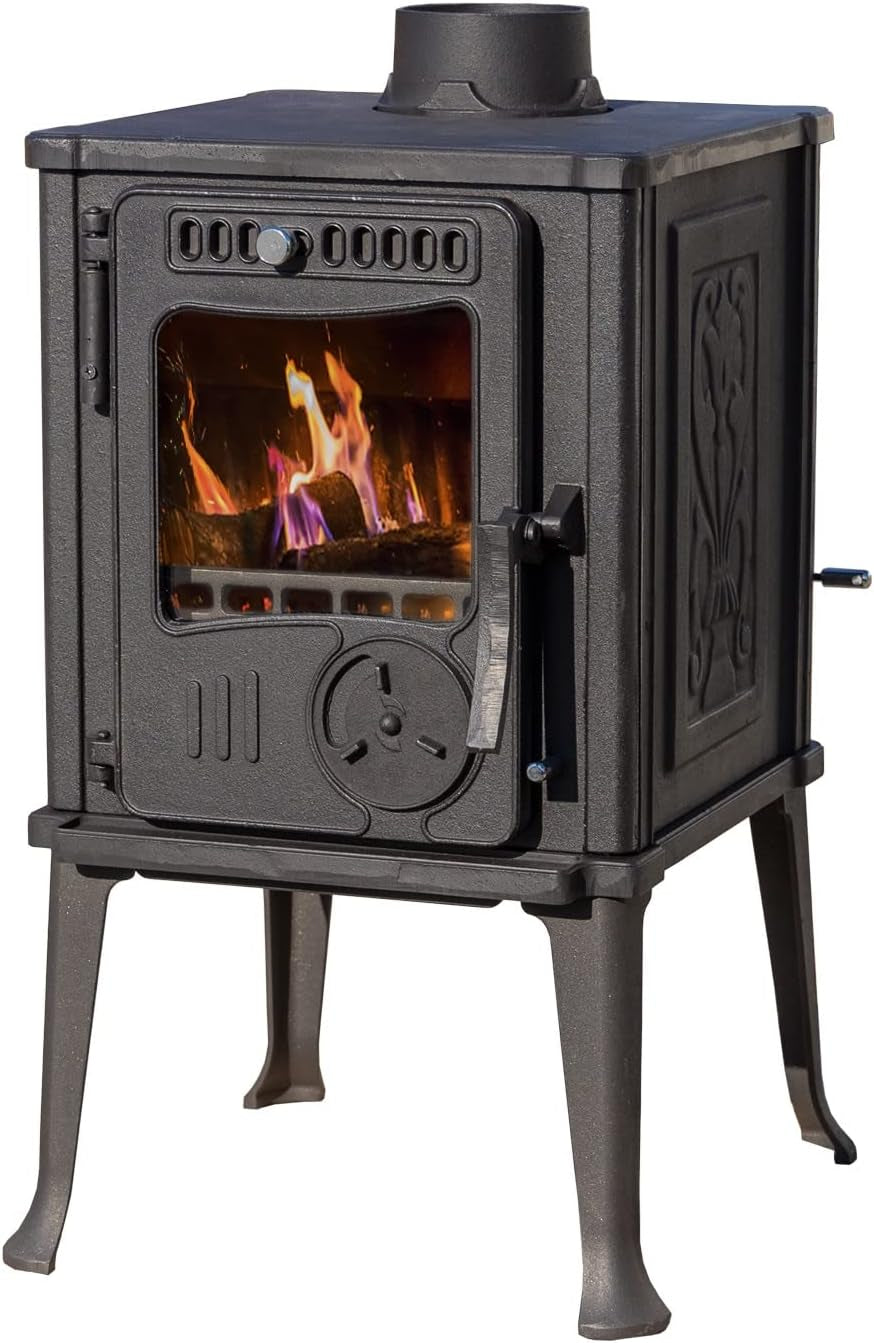 36bfb8355cb498590165c0cce3aae5b6-1.jpg Guca Iskra Kaminofen – 6 kW – Massiver Guss-Ofen im Antik-Design – Energieeffizienzklasse A+ – 85,6 % Wirkungsgrad – Für Holz & Briketts – Bild 1