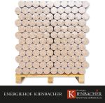 Energie Kienbacher Premium Nestro Hartholz-Briketts – Buche und/oder Eiche, runde Öko-Briketts ohne Zugloch (400 kg bis 1000 kg Großgebinde) – Bild 2