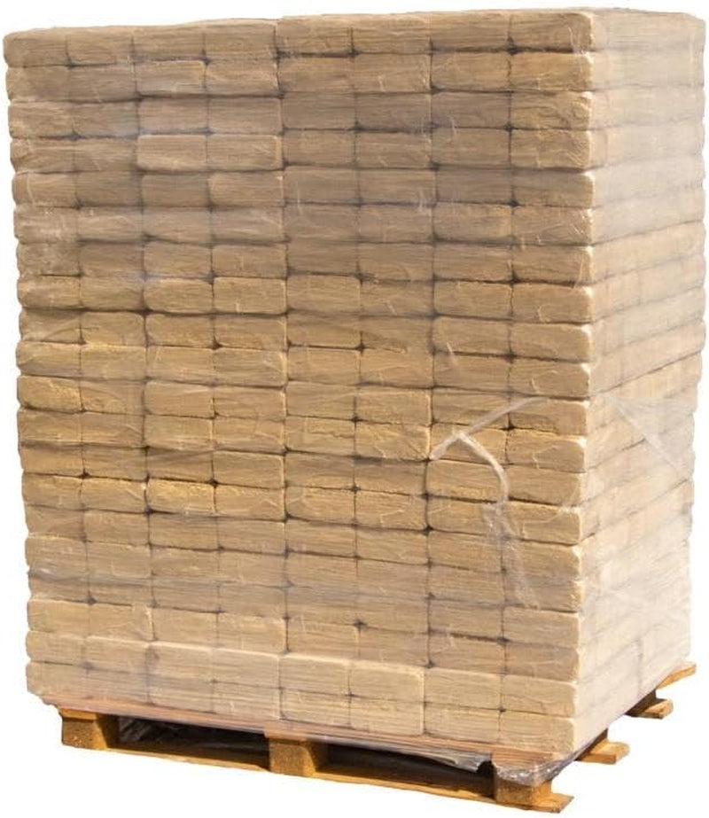 3c217aa29f0189be3cd2083b140f106b-1.jpg Holzhandel Lau Premium RUF Buchenholz-Briketts – 1.000 kg Palette (80 x 12,5 kg Packungen) – Hocheffizienter, ökologischer Hartholz-Brennstoff für Kamin & Ofen – Bild 1