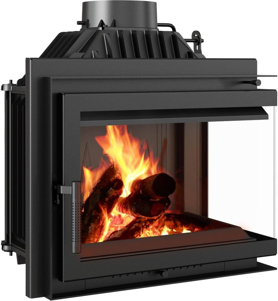 4751606f4b46a43c89f5edf28b34884a-1.jpg KRATKI Simple 8kW Eck-Kamineinsatz – Moderner Kamin mit beidseitiger Verglasung (BS) – Energieeffizienzklasse A – EcoDesign-konform – Hocheffiziente Verbrennung für offene Wohnkonzepte – Bild 1