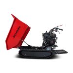 SCHORR Minidumper RR500DHKA 500kg mit Kipphydraulik und Mitfahrplattform 9,2 PS Motor Raupendumper – Bild 3