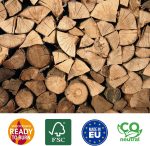Eichen-Brennholz – Restfeuchte unter 18 % – Premium-Qualität auf Palette – Perfekt für Kamin, Ofen & Grill – Nachhaltig & trocken – Bild 8