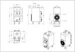 WLO 15 kW Warmluft-Werkstattofen – Leistungsstarker Industrie-Kamin mit Axiallüfter – 1460 m³/h Luftleistung – Robuste Kesselstahl-Konstruktion – Maximale Wärmeverteilung für Werkstatt & Lager – Bild 6