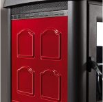 La Nordica Gemma Forno Holzofen – 6,5 kW, Burgunderrot – Bild 3